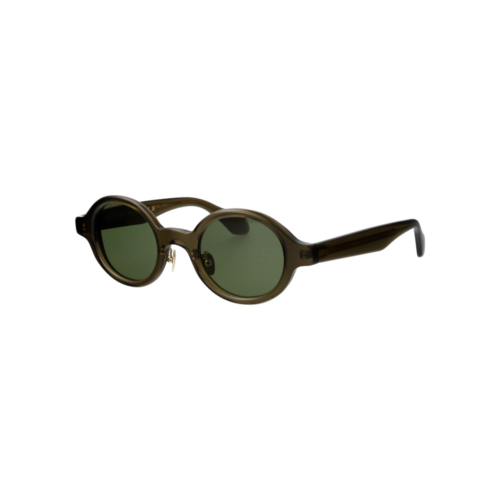 Giorgio Armani Men's Green Ar8205 60612A Man Sunglasses Acetate Round Normal - Image 3