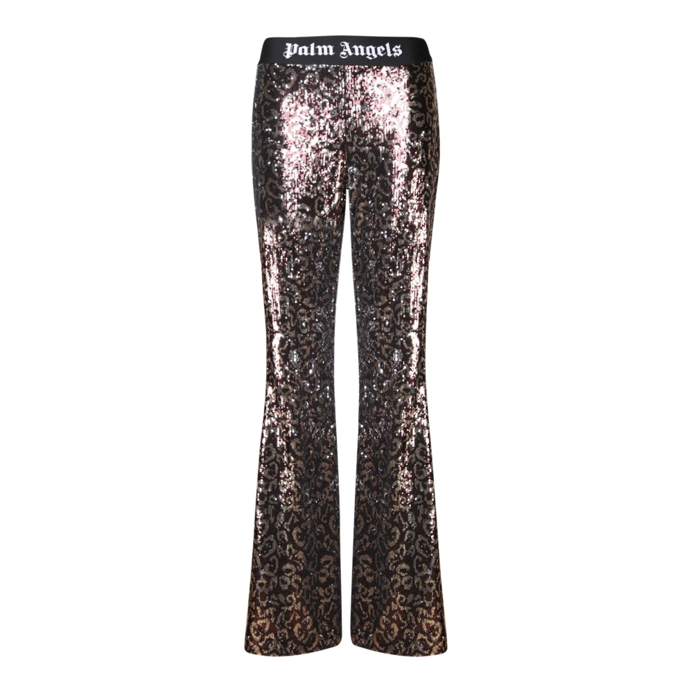 Palm Angels Women's Brown Stylish Trousers Aw23