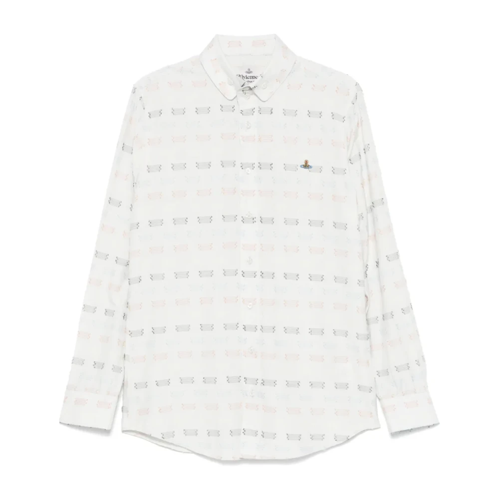 Vivienne Westwood Witte Krall Button Shirt White Heren