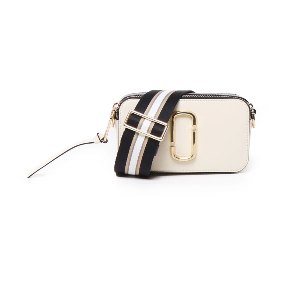 Marc Jacobs Snapshot Vit Axelväska White, Dam