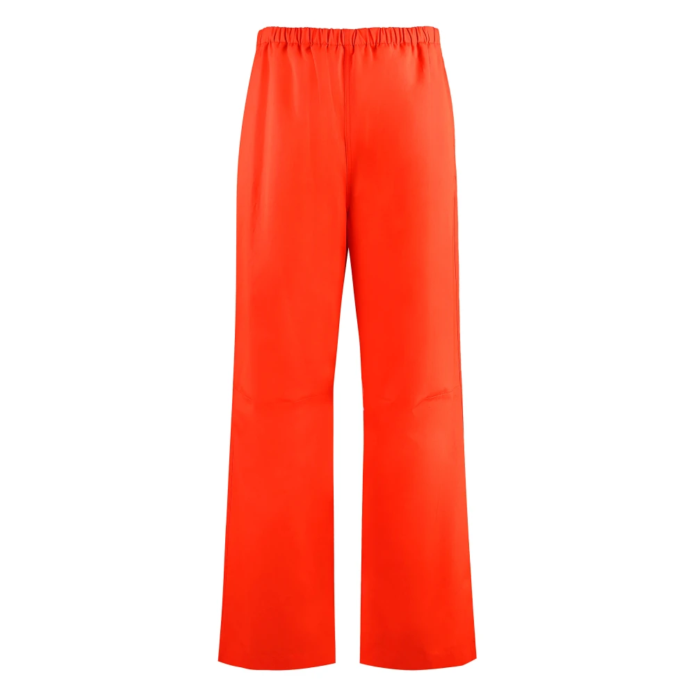 Gucci Orange Wide Trousers, Male, S, Skater Poplin Cotton Trousers