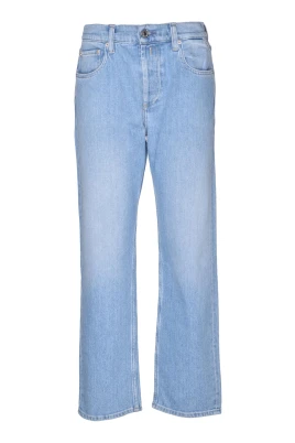 Denim jeans med elastanblandning