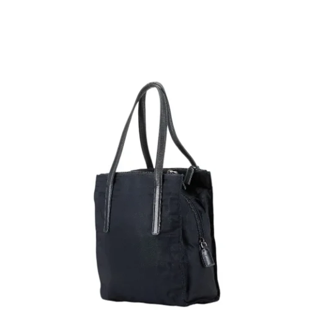 Prada Vintage Pre-owned Leather prada-bags Black Dames