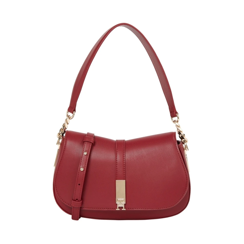 Tommy Hilfiger Rode Heritage Crossbody Tas Red Dames