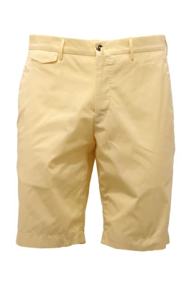 Stretch Bermuda Shorts i Ljusgul