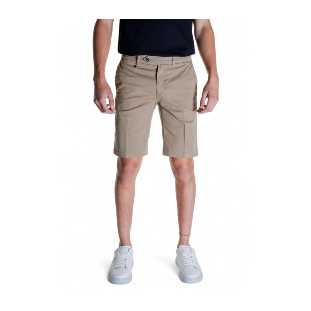 Antony Morato Uomo Beige - Shorts Bermuda In Cotone Con Lycra - Shorts - S
