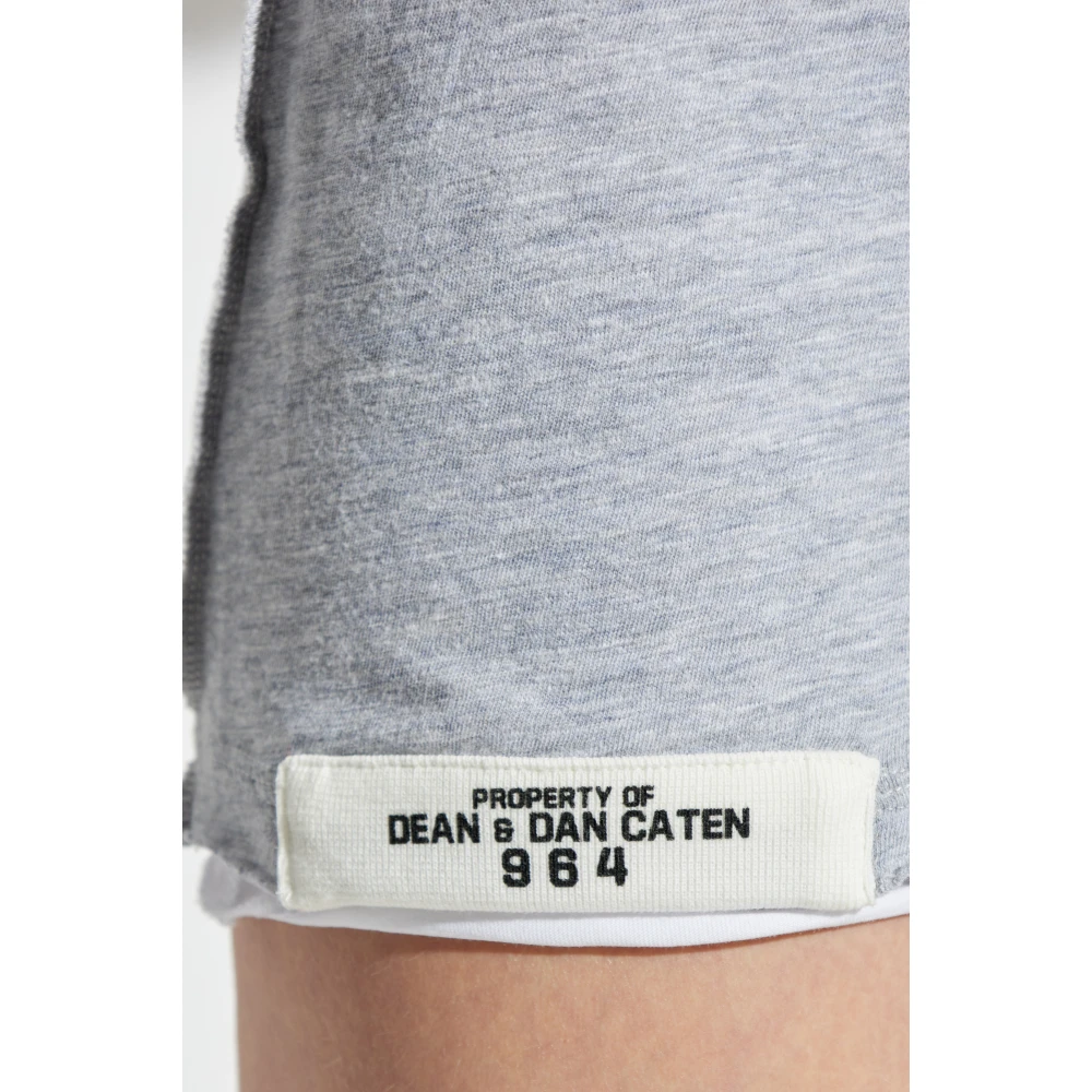 Dsquared2 Capuchontrui Gray Dames