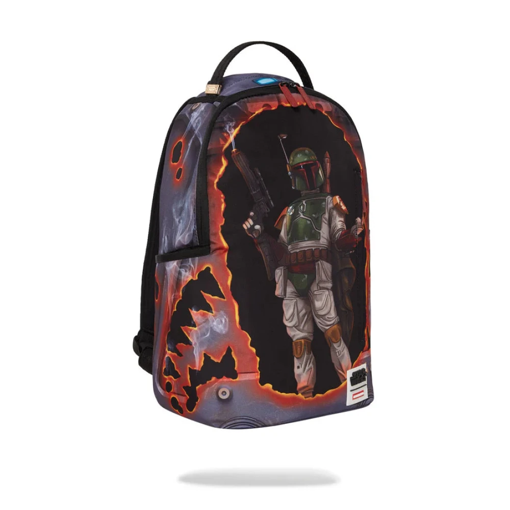 Sprayground Stijlvolle Rugzak met Meerdere Compartimenten Black Unisex