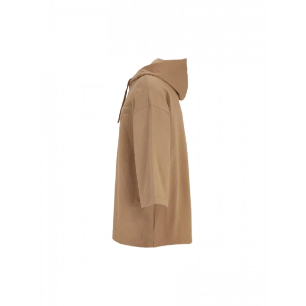 Fila Bruine Kimono Stijl Hoodie Beige Heren