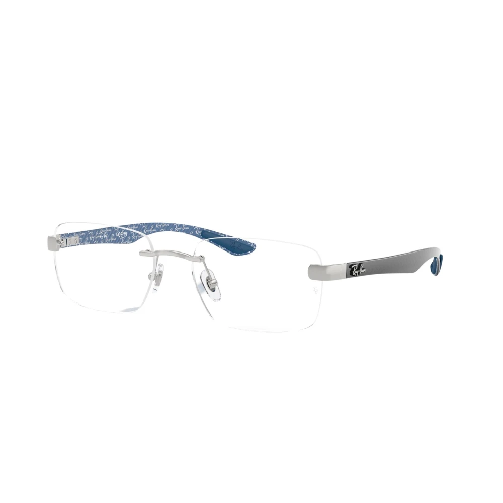 Ray-Ban Unisex Gray Glasses, 54 Mm, Optics Frame