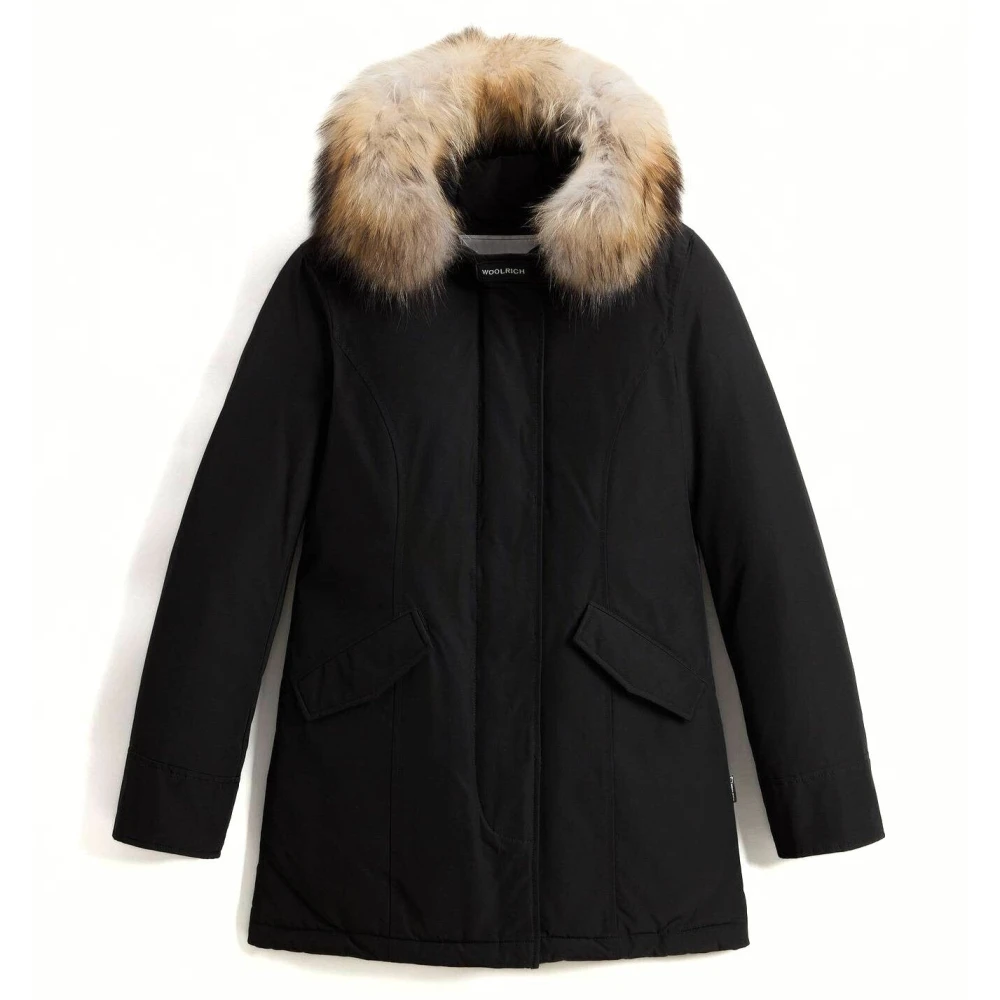 Woolrich Winterjas voor modebewuste vrouwen Black Dames