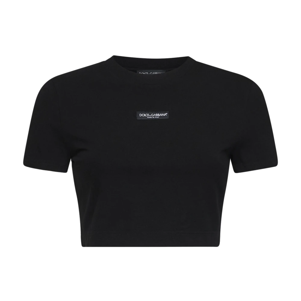 Dolce & Gabbana Mujer Negro - T-Shirts - Tops - 2XS