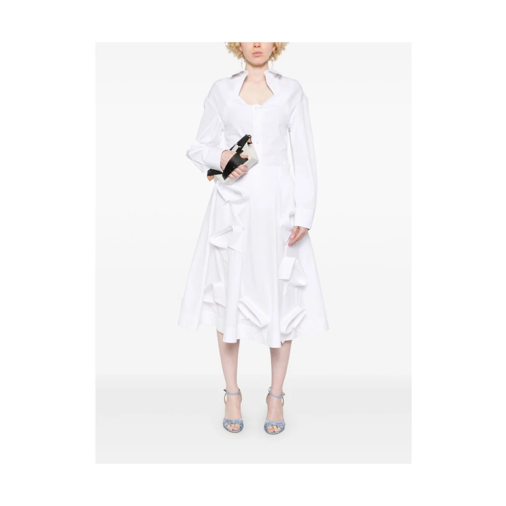 Moschino Witte Rok met Zakken White Dames