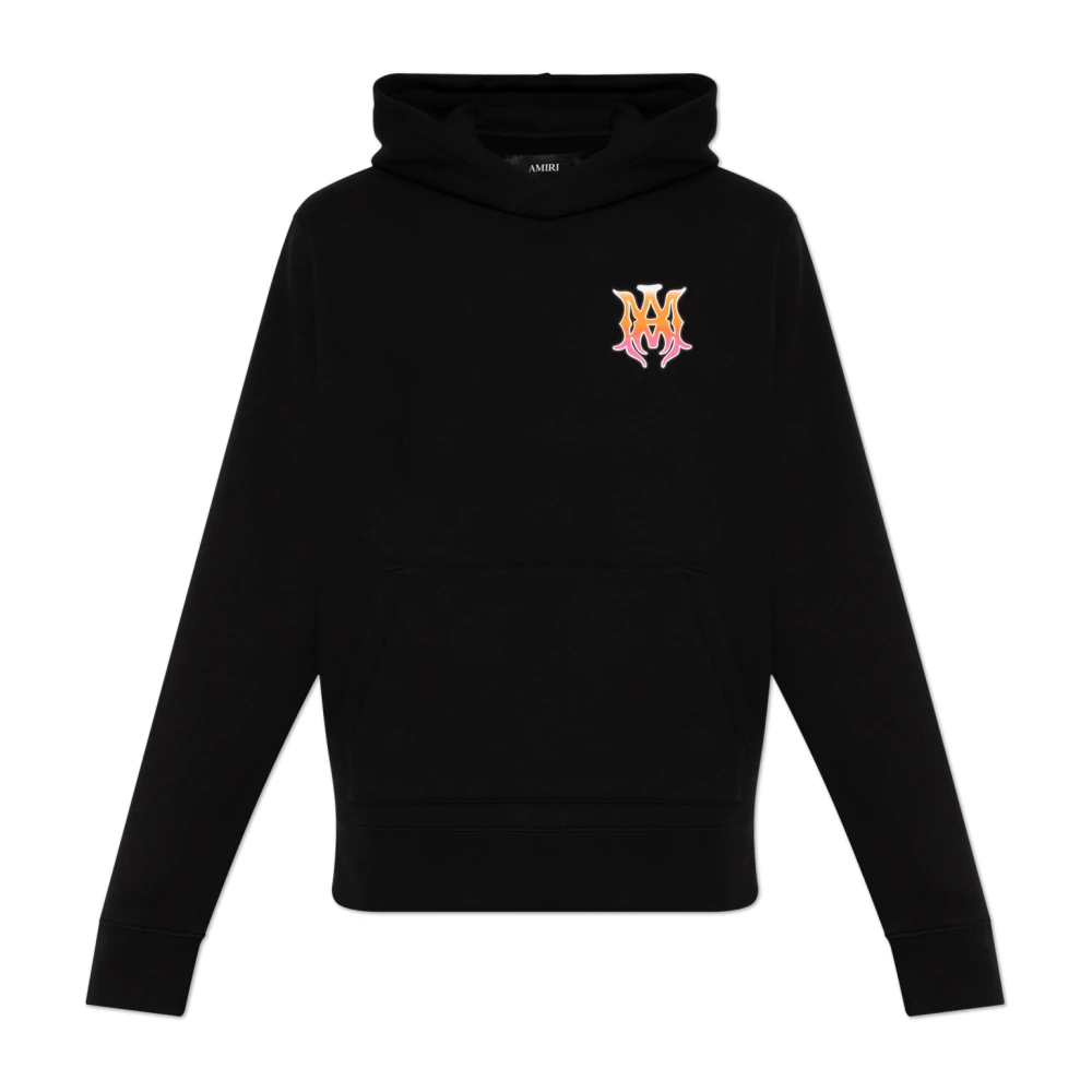 Amiri Black Hoodies, Male, L, Ma Hoodie