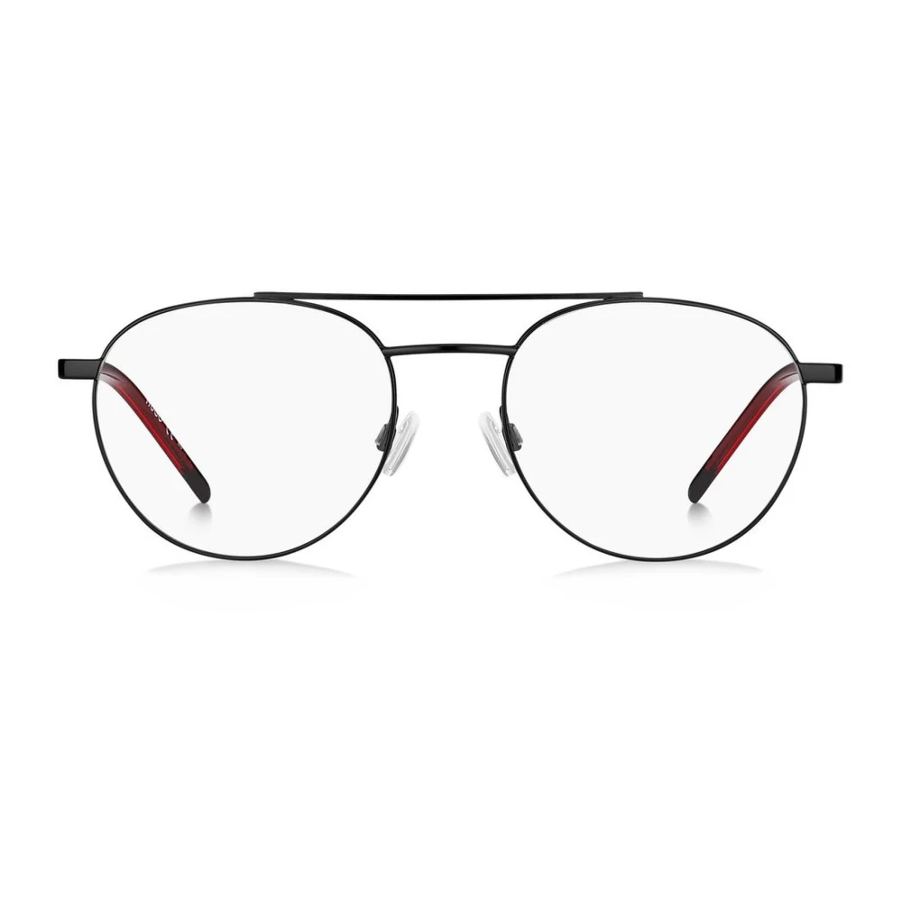 Hugo Boss Zwarte metalen frames met wijzerplaatarmband Black Heren