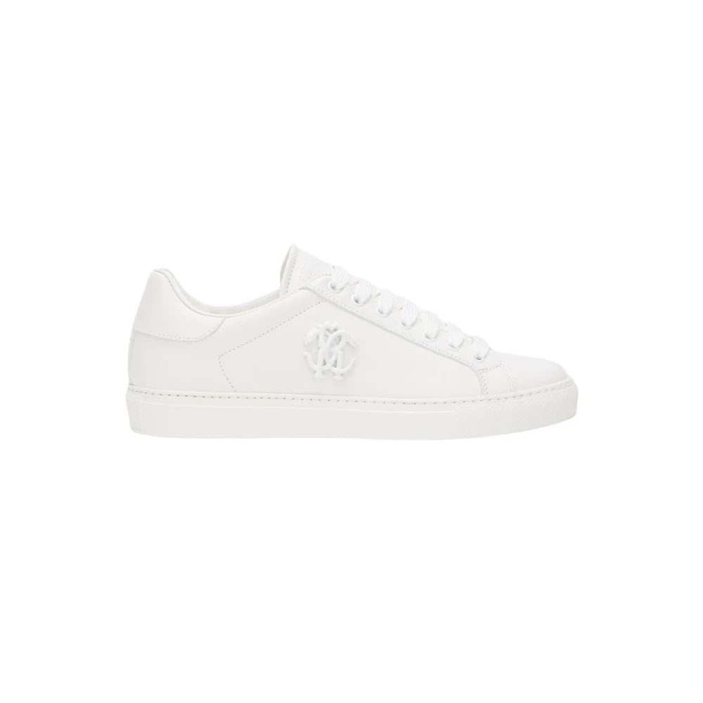 Roberto Cavalli White Sneakers, Female, 7 Uk, Sneaker Monogram Rc