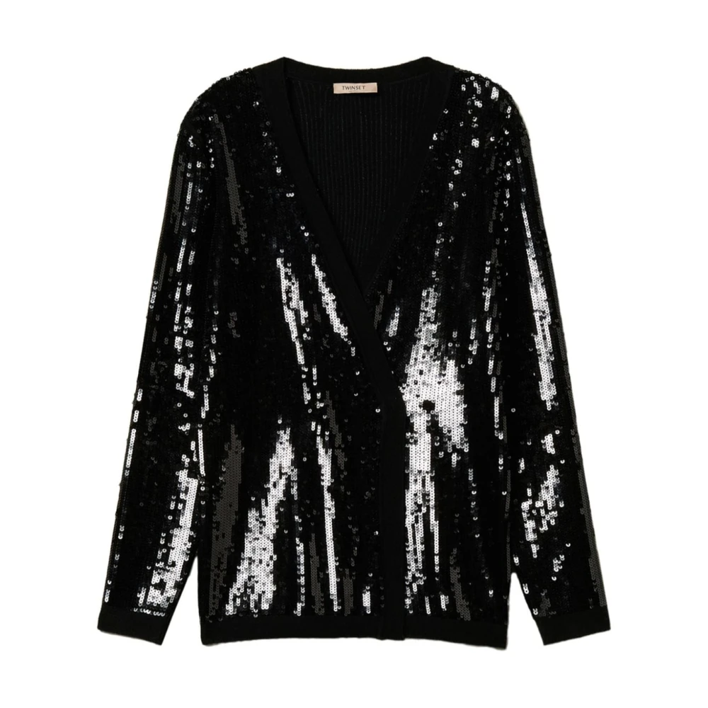 Twinset Zwart Sweater Set Black Dames
