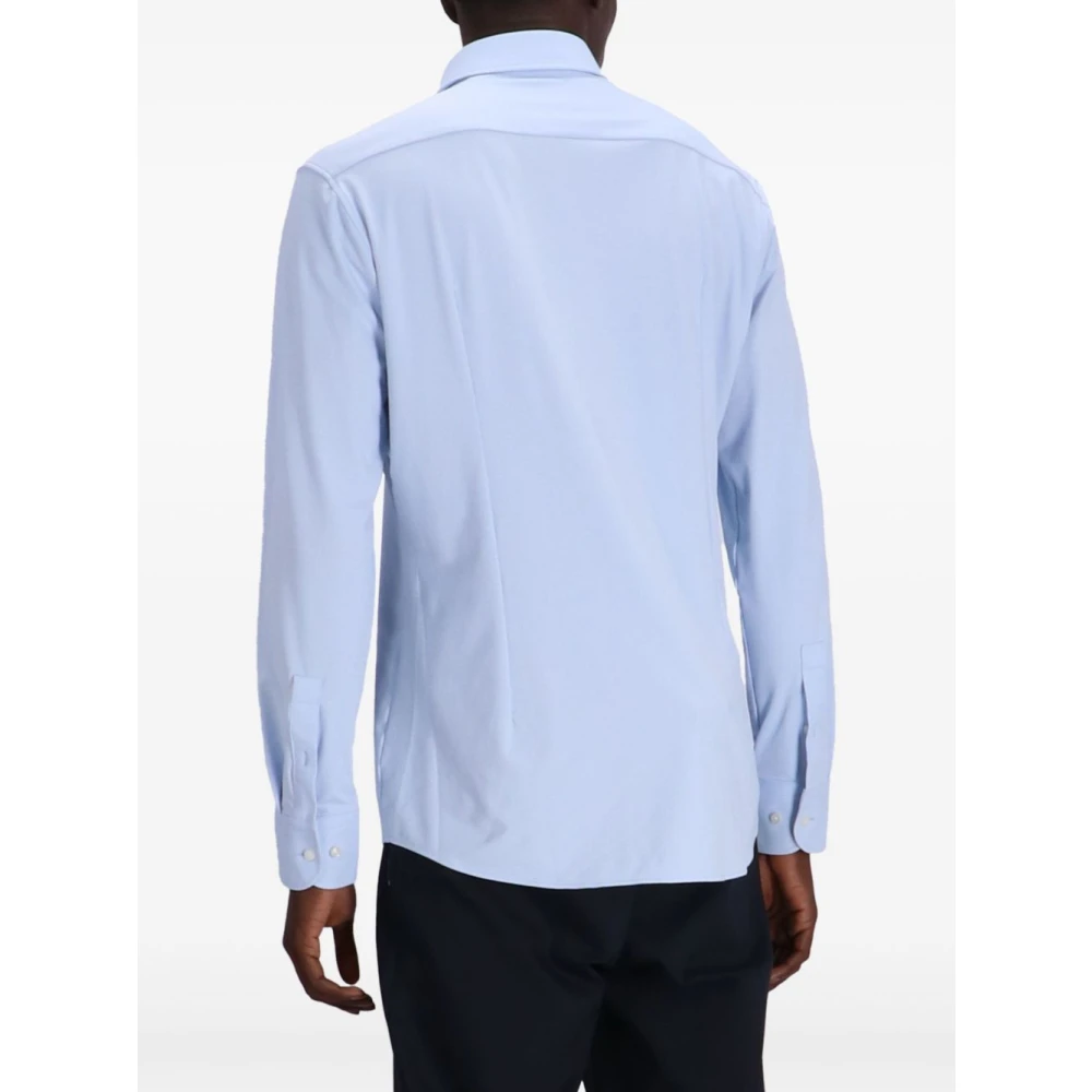 Hugo Boss Stijlvolle Overhemden Collectie Blue Heren