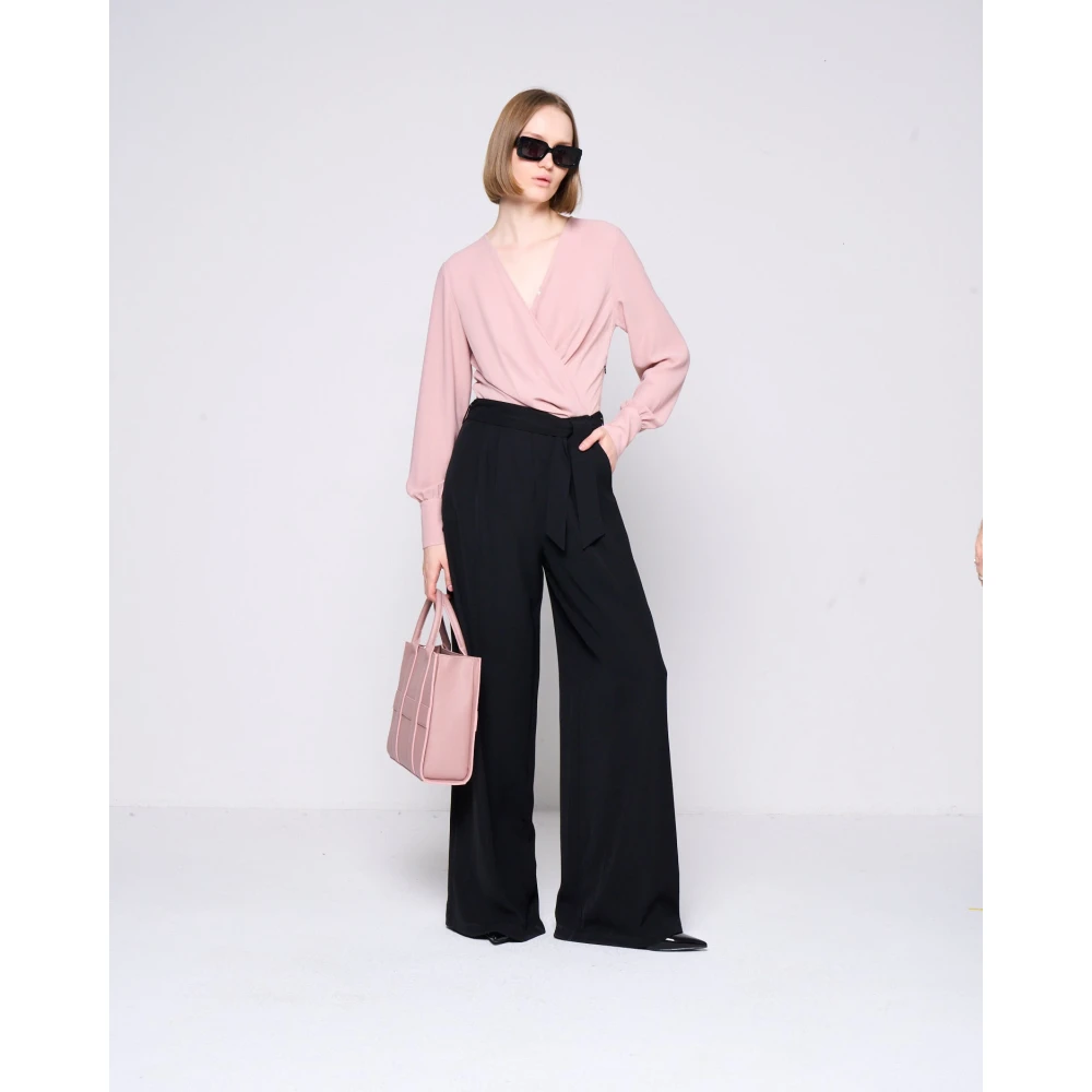 Silvian Heach Gekruiste V-hals Jumpsuit Multicolor Dames