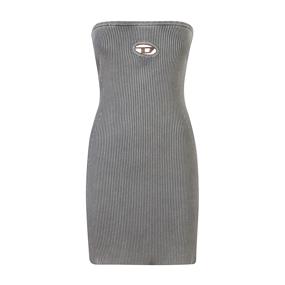 Diesel Grijze Casual Jurken voor Vrouwen Gray Dames