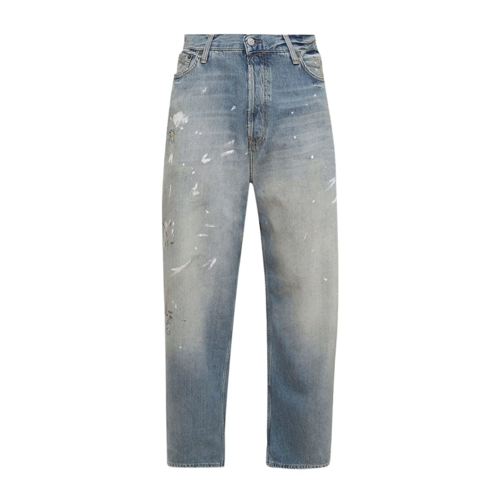 Acne Studios Women's Blue Loose Fit Jeans, S, 2023 U Trafalgar