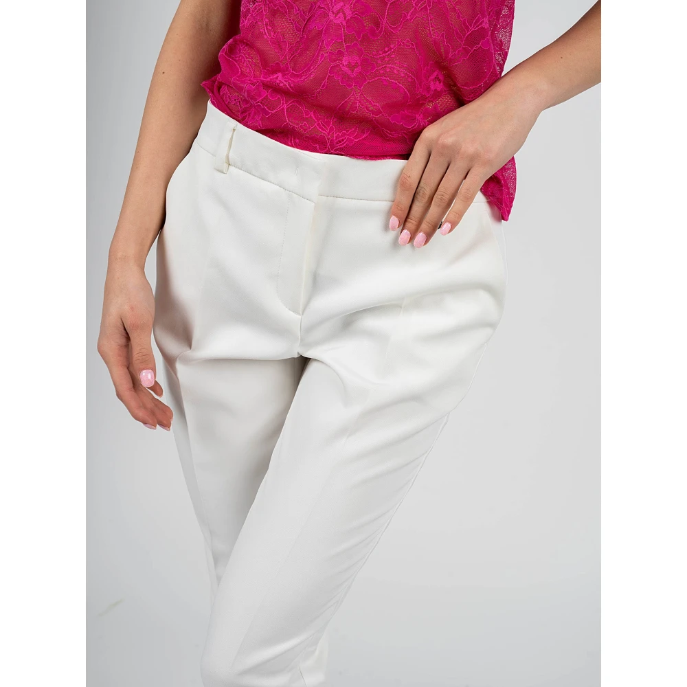 Liu Jo Aansluitende 7 8 Lengte Broek White Dames