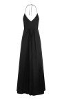robe-longue-en-coton-avec-decollete-en-v