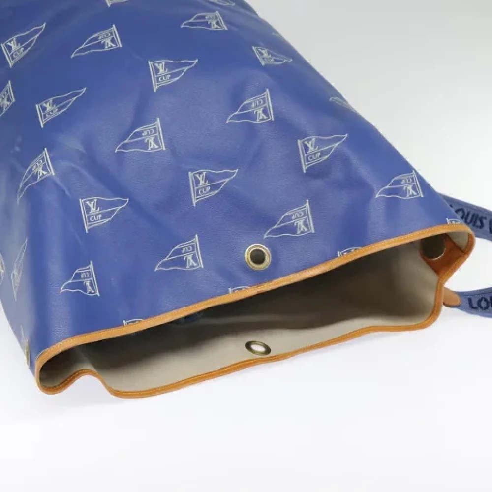 Louis Vuitton Vintage Pre-owned Leather louis-vuitton-bags Blue Dames