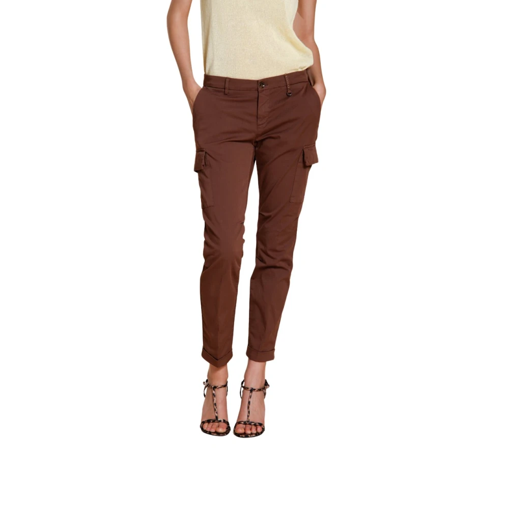 Mason's Donna Marrone Pantaloni, 2XL, New,