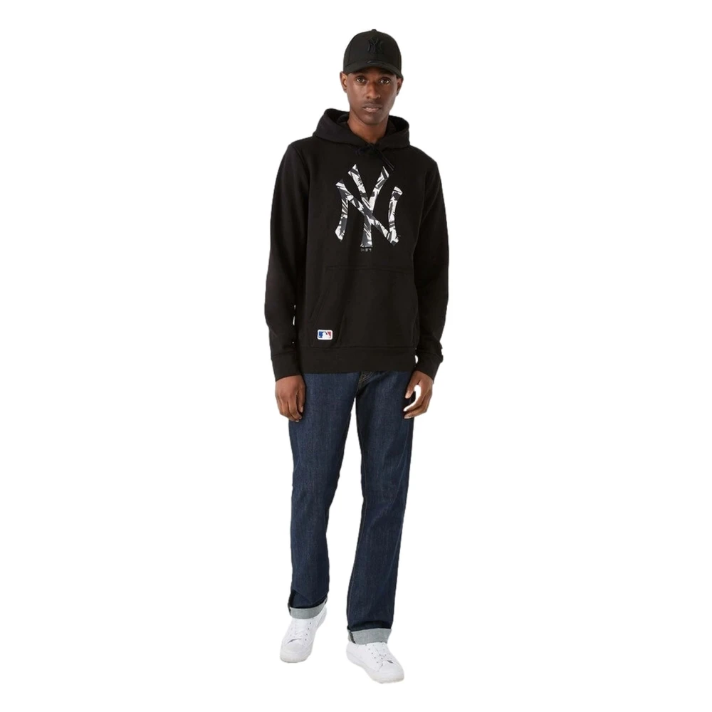 new era MLB New York Yankees Hoodie Black Heren