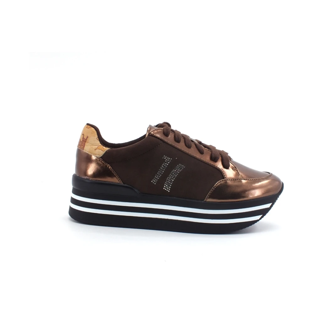 Alviero Martini 1a Classe Platform Sneaker Dames Schoenen Bruin