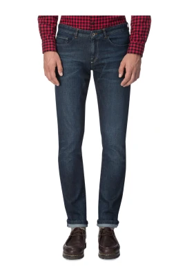 Blå Slim Fit Jeans