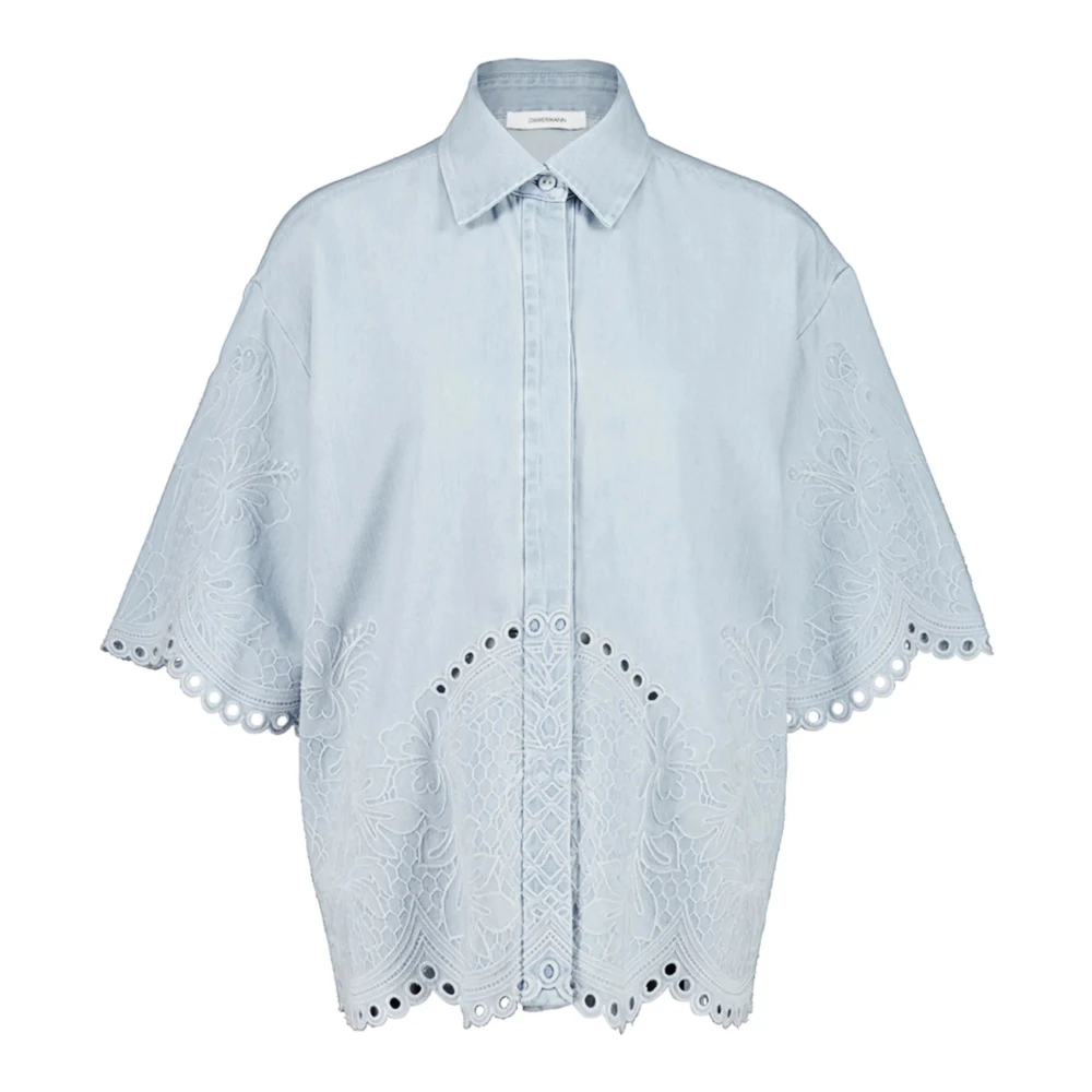 Zimmermann Women's Blue Daylight Denim Shirt