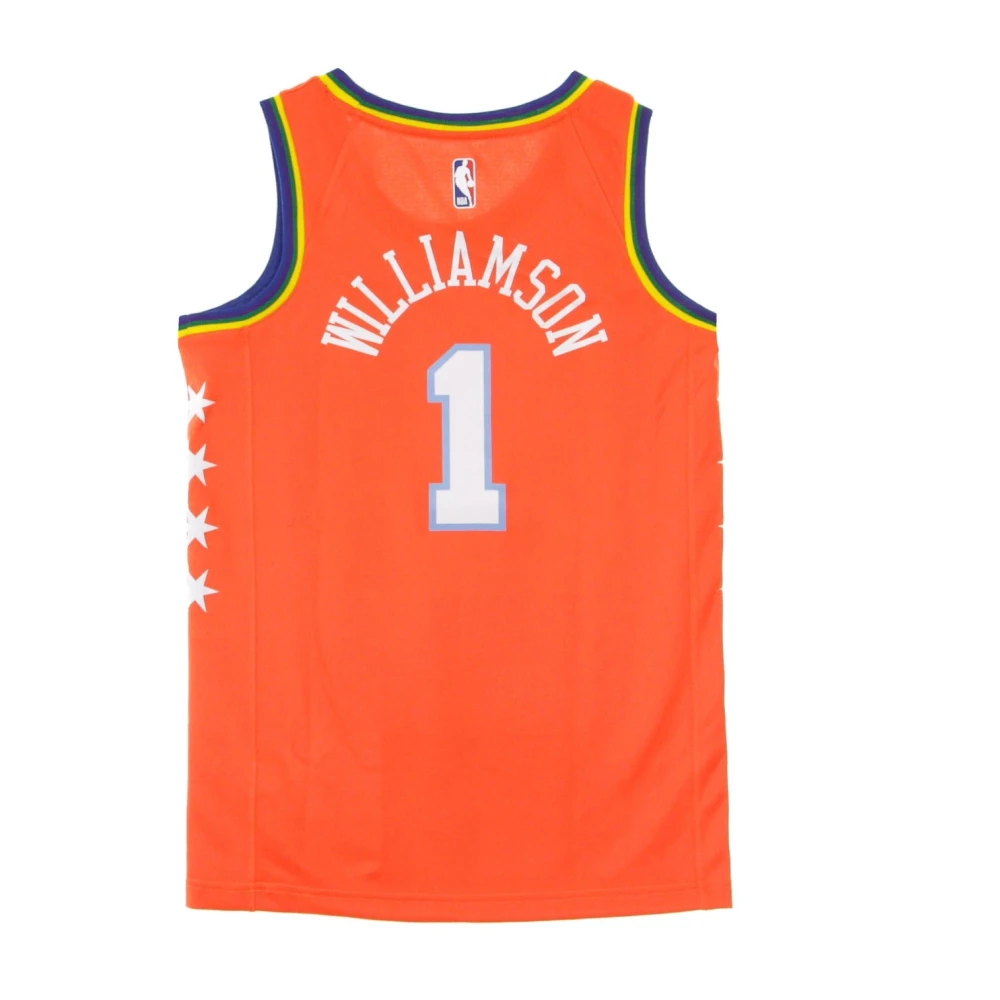 Nike Zion Williamson Basketbal Swingman Jersey Orange Heren