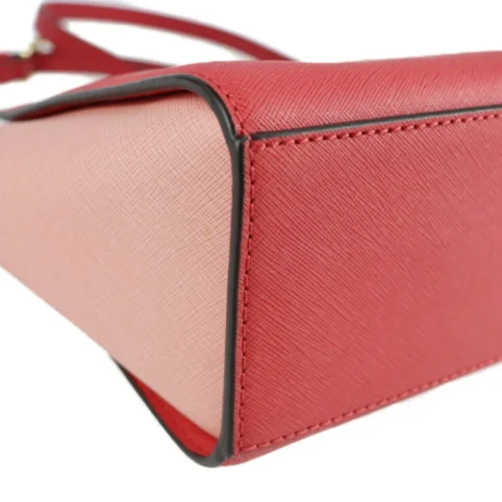 Michael Kors Pre-owned Fabric shoulder-bags Red Dames