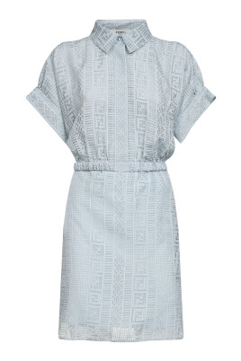 white christmas dresses Fendi Multicolor Polyamide Casual Dress – Visamoda main image 0