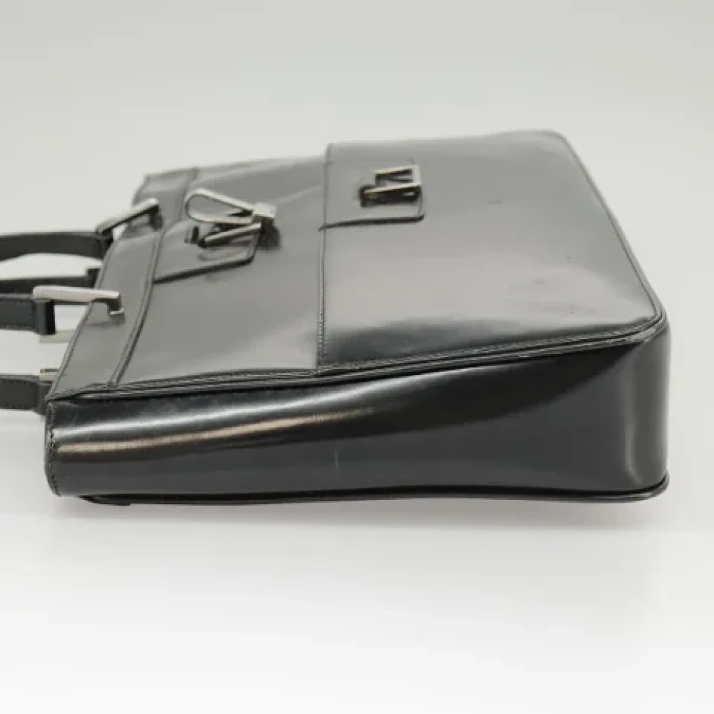 Gucci Vintage Pre-owned Leather gucci-bags Black Dames