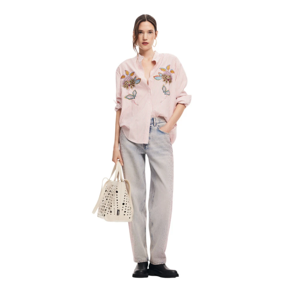 Desigual Lange mouwen shirt Multicolor Dames
