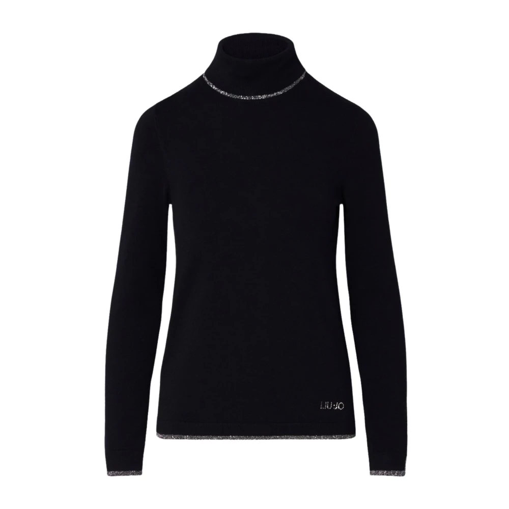 Liu Jo , Damen, Strickwaren, Schwarzk, S