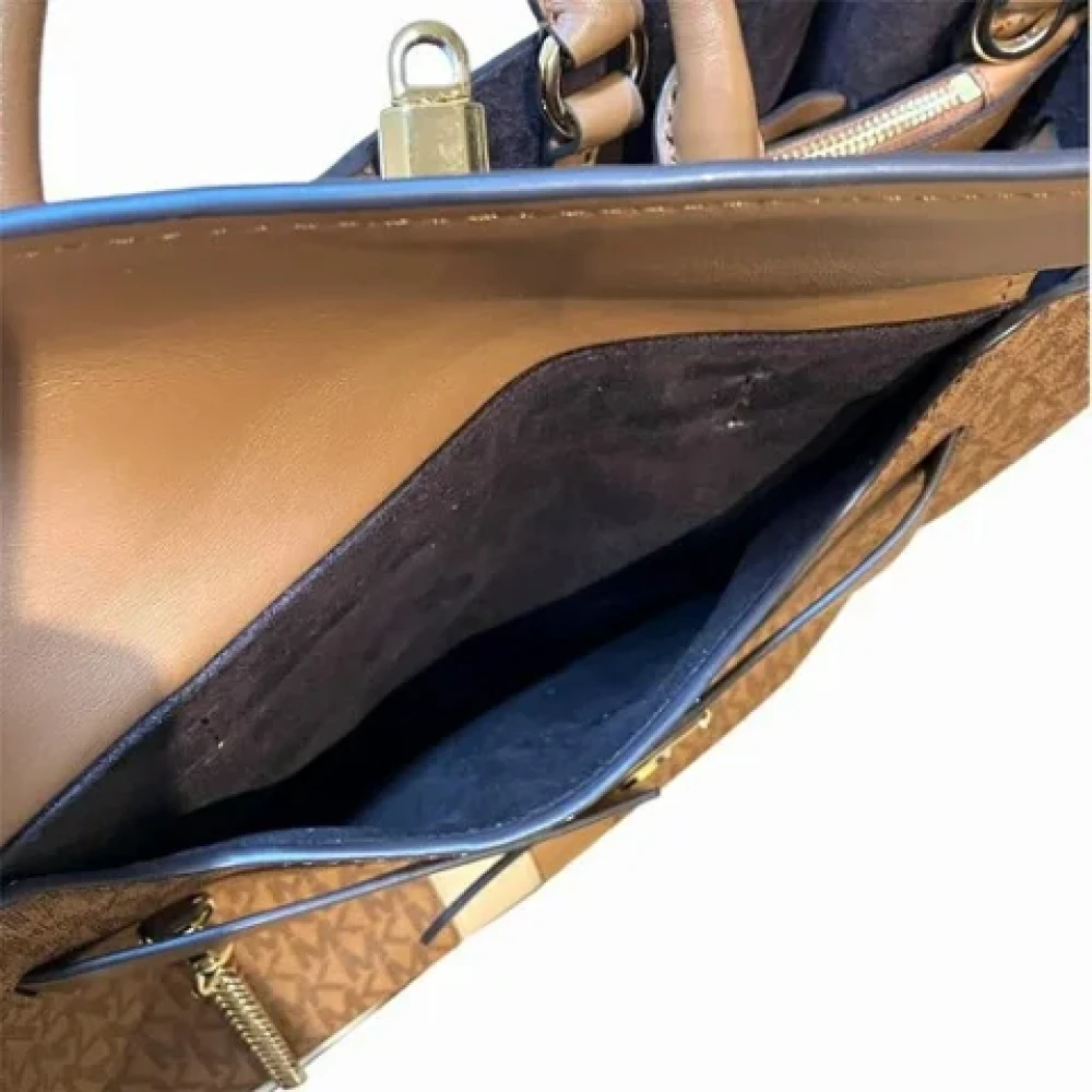 Michael Kors Pre-owned Leather handbags Brown Dames