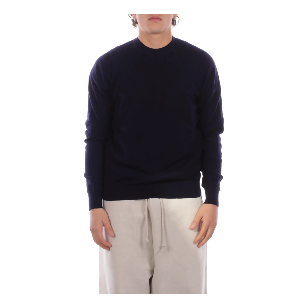 Alpha Studio Herren Blau Strickwaren, Lgröße: