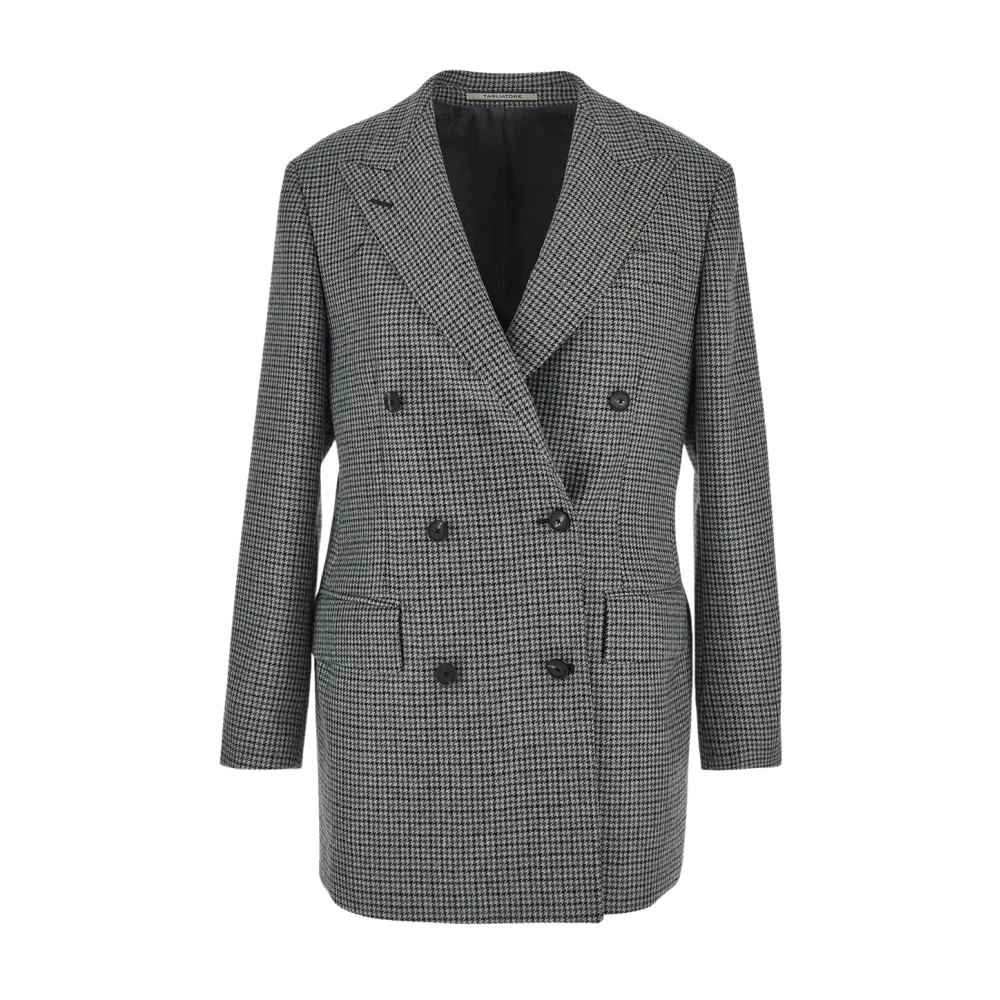 Tagliatore Double-breasted jas Gray Dames
