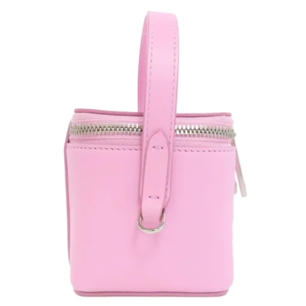 Salvatore Ferragamo Pre-owned Leather handbags Pink Dames