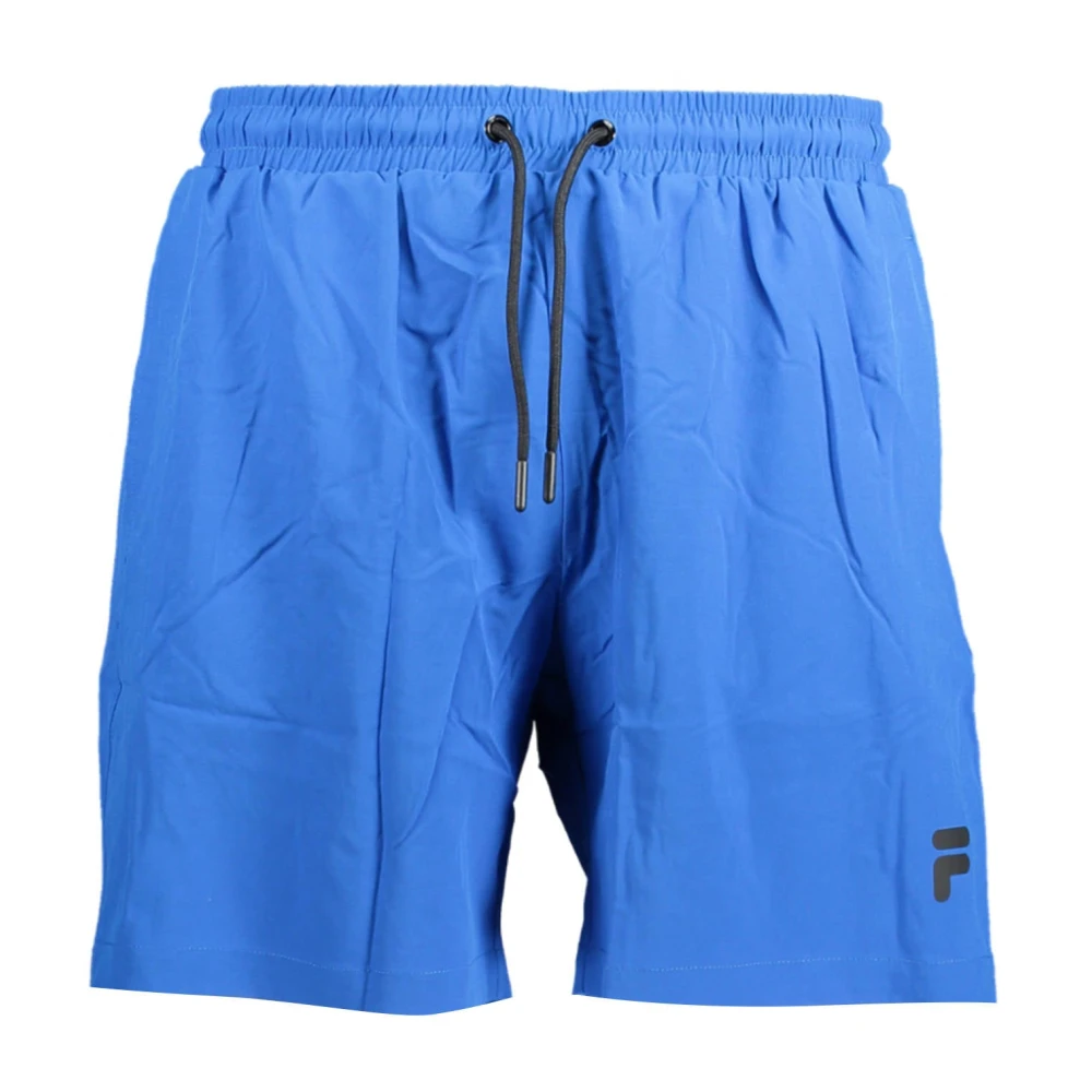 Fila Blå Herr Badshorts med Fickor Blue, Herr