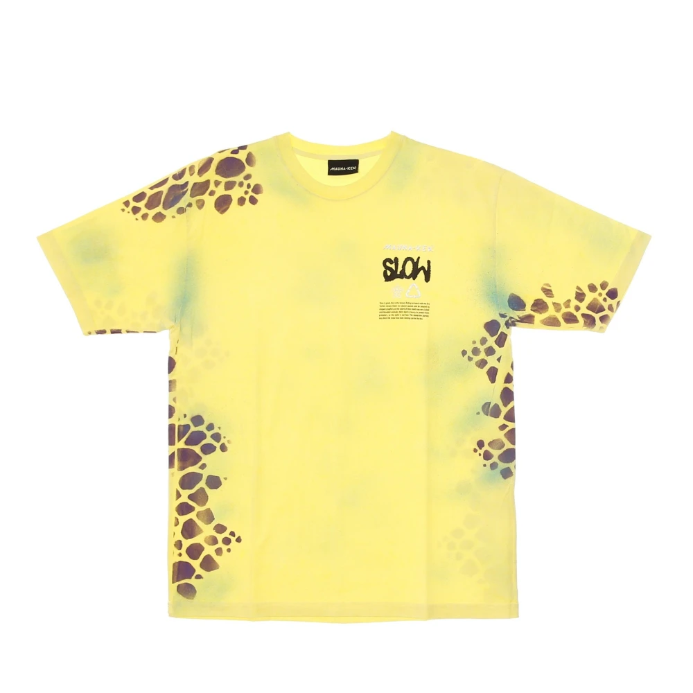 Mauna Kea Gele Turtle Tee Heren T-shirt Yellow Heren
