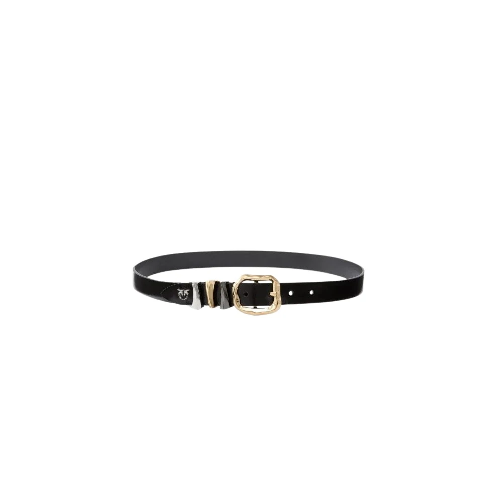 Pinko Women's Black Belts, M, Belts