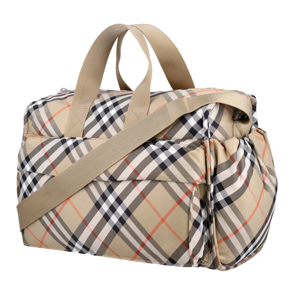 Burberry Check Baby Changing Bag Beige Dames