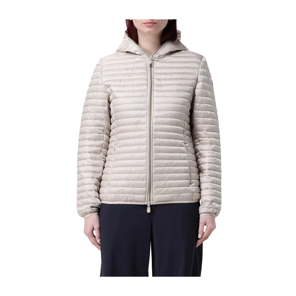 Save The Duck Women's Beige Alexa Quilted Jacket - Winter Jackets - Xl - Jackets