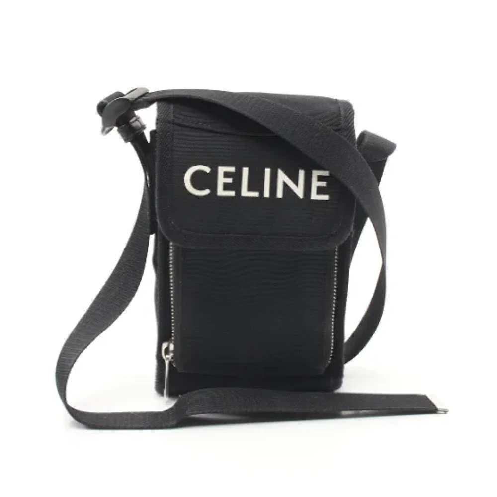 Celine Vintage Pre-owned Canvas celine-bags Black Dames