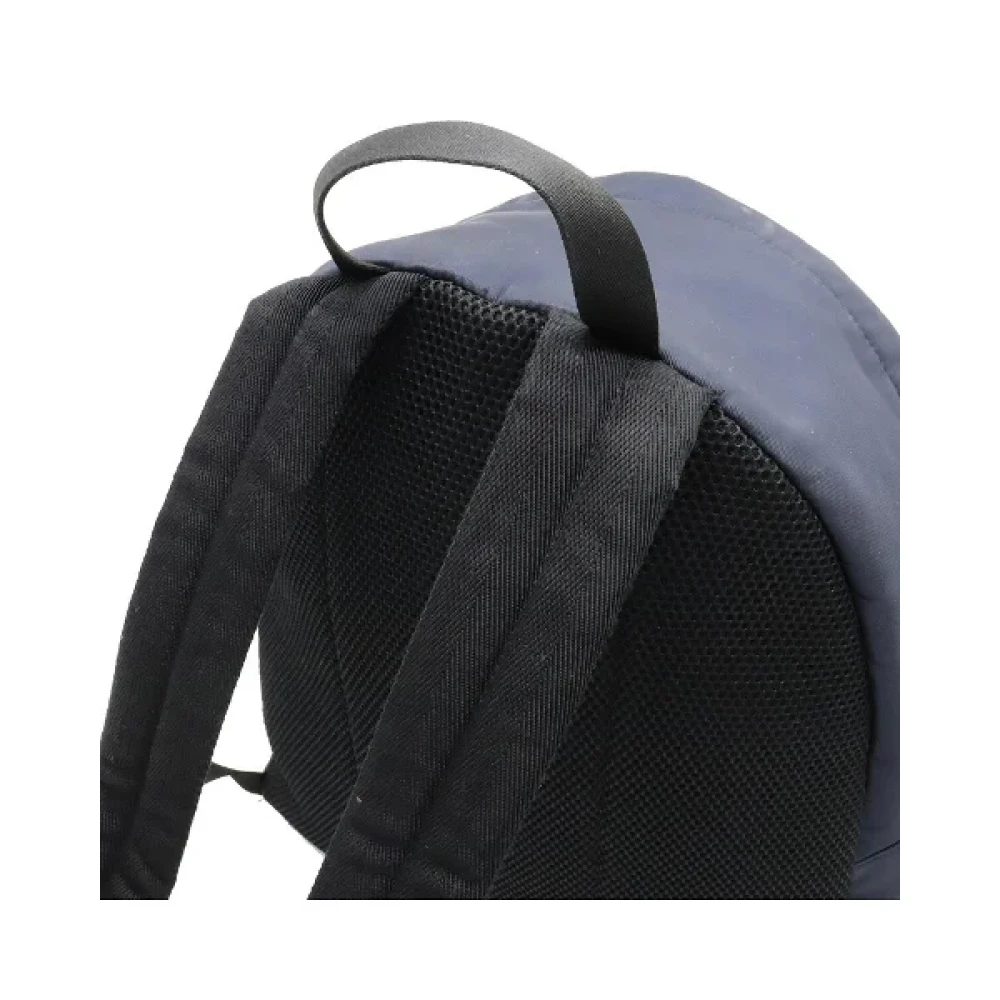 Fendi Vintage Pre-owned Fabric backpacks Blue Dames